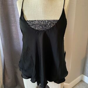 NWT Free People dressy spaghetti straps top